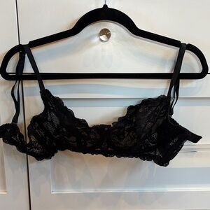 Intimo Black Lace Bra